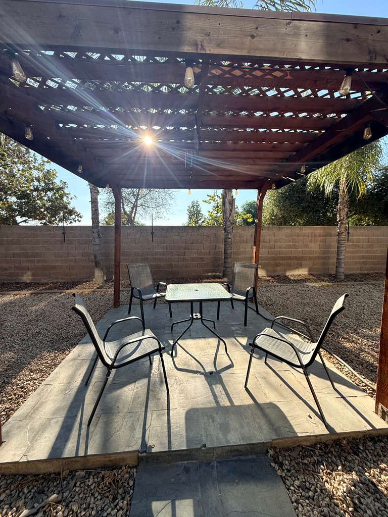 Patio with pergola