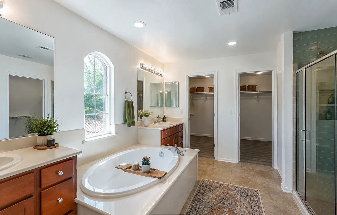 Master bathroom