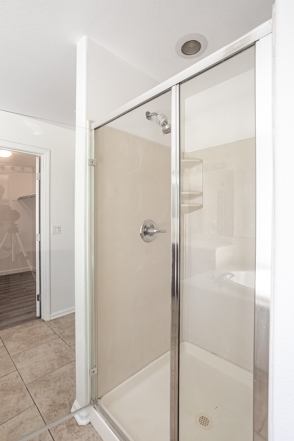 Master bathroom shower