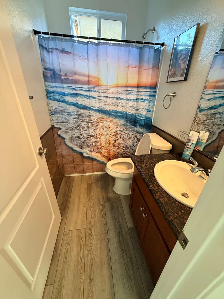 Shared bathroom